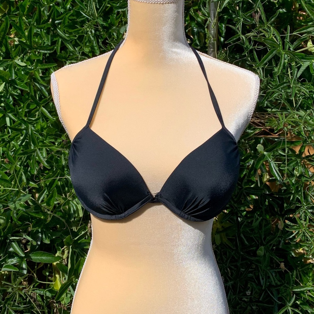 Joe Boxer black bikini top